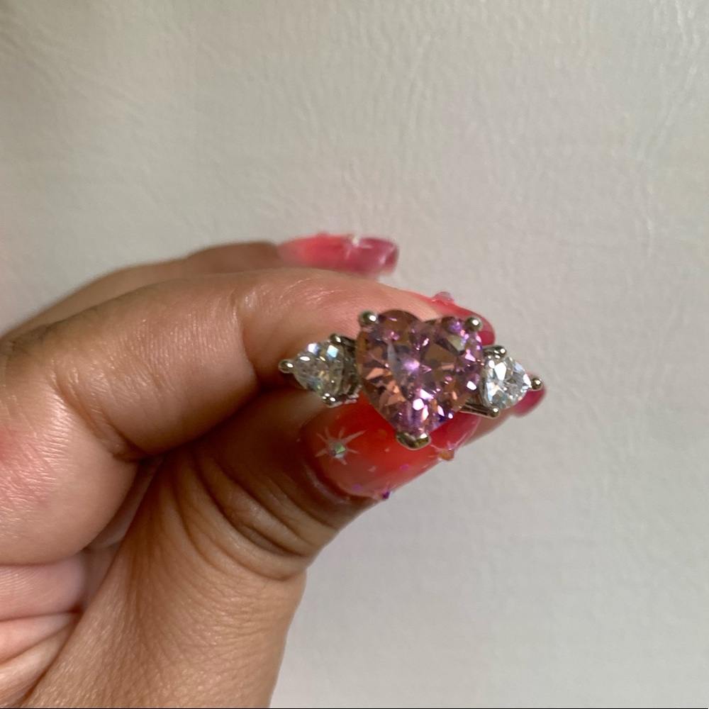Pink Heart Ring - Picture 12 of 12
